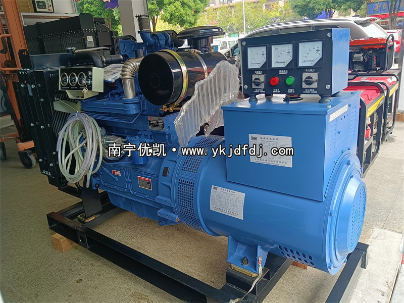 2024年12月8日，南寧項目50kw柴油發(fā)電機組試機并發(fā)貨